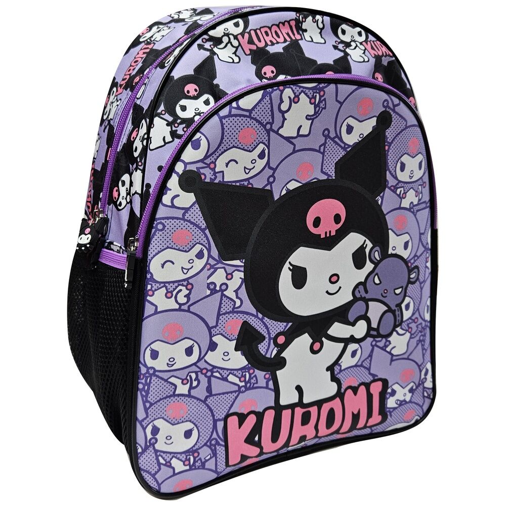 Imagen 1 - Mochila Kuromi Hello Kitty 40Cm