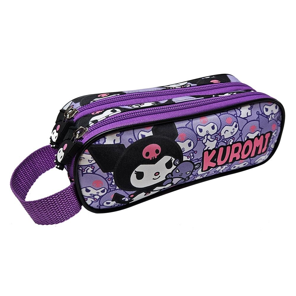 Imagen 1 - Portatodo Kuromi Hello Kitty Doble
