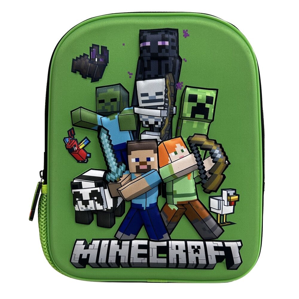 Imagen 1 - Mochila 3D Minecraft 29Cm