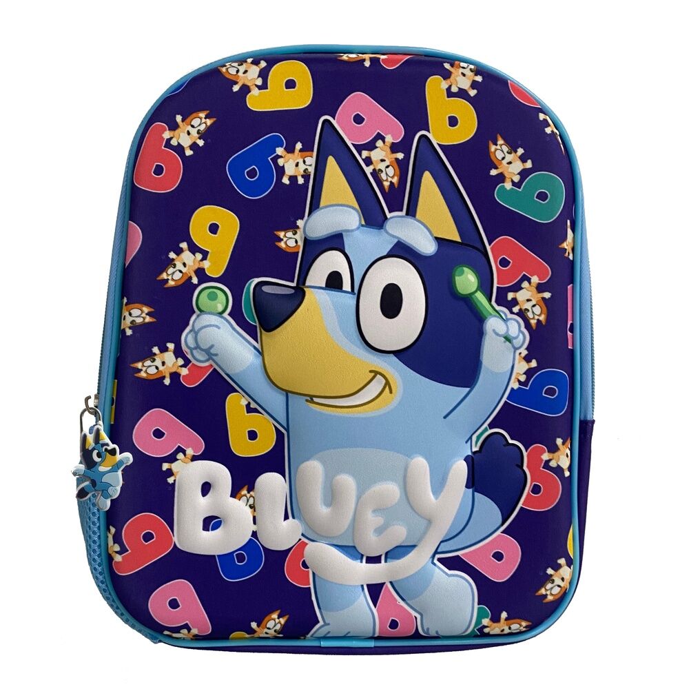 Imagen 2 - Mochila 3D Miniplay Bluey 29Cm