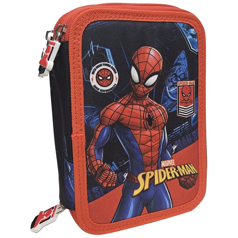 Imagen 1 - Plumier Brave Spiderman Marvel Triple
