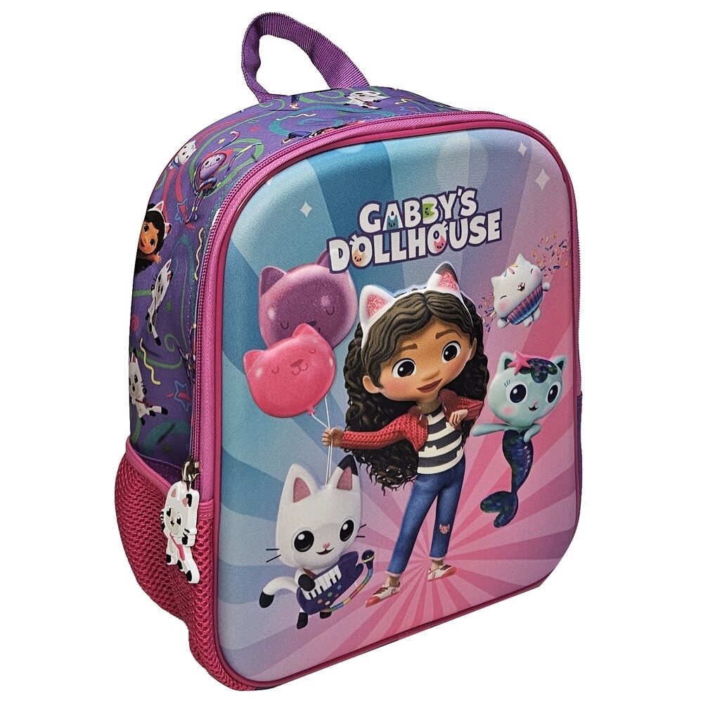 Imagen 3 - Mochila 3D Dance La Casa De Muñecas De Gabby 29Cm