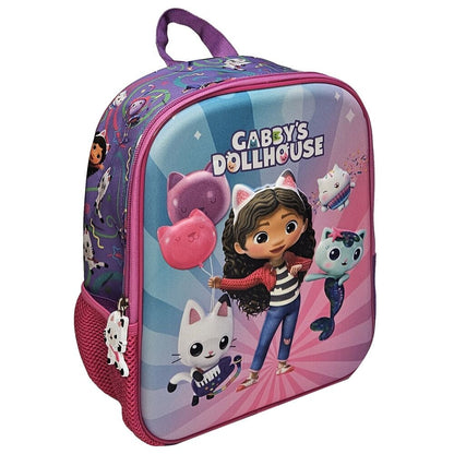 Imagen 3 - Mochila 3D Dance La Casa De Muñecas De Gabby 29Cm