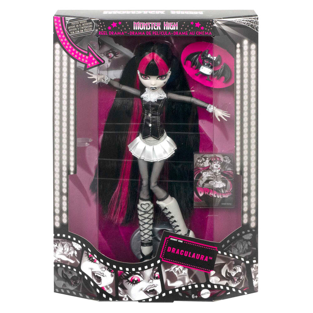 Imagen 2 - Muñeca Draculaura Reel Drama Monster High
