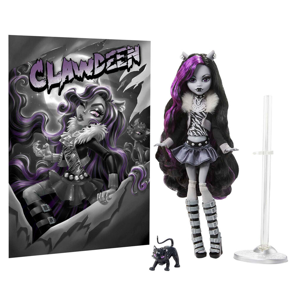Imagen 3 - Muñeca Clawdeen Wolf Reel Drama Monster High