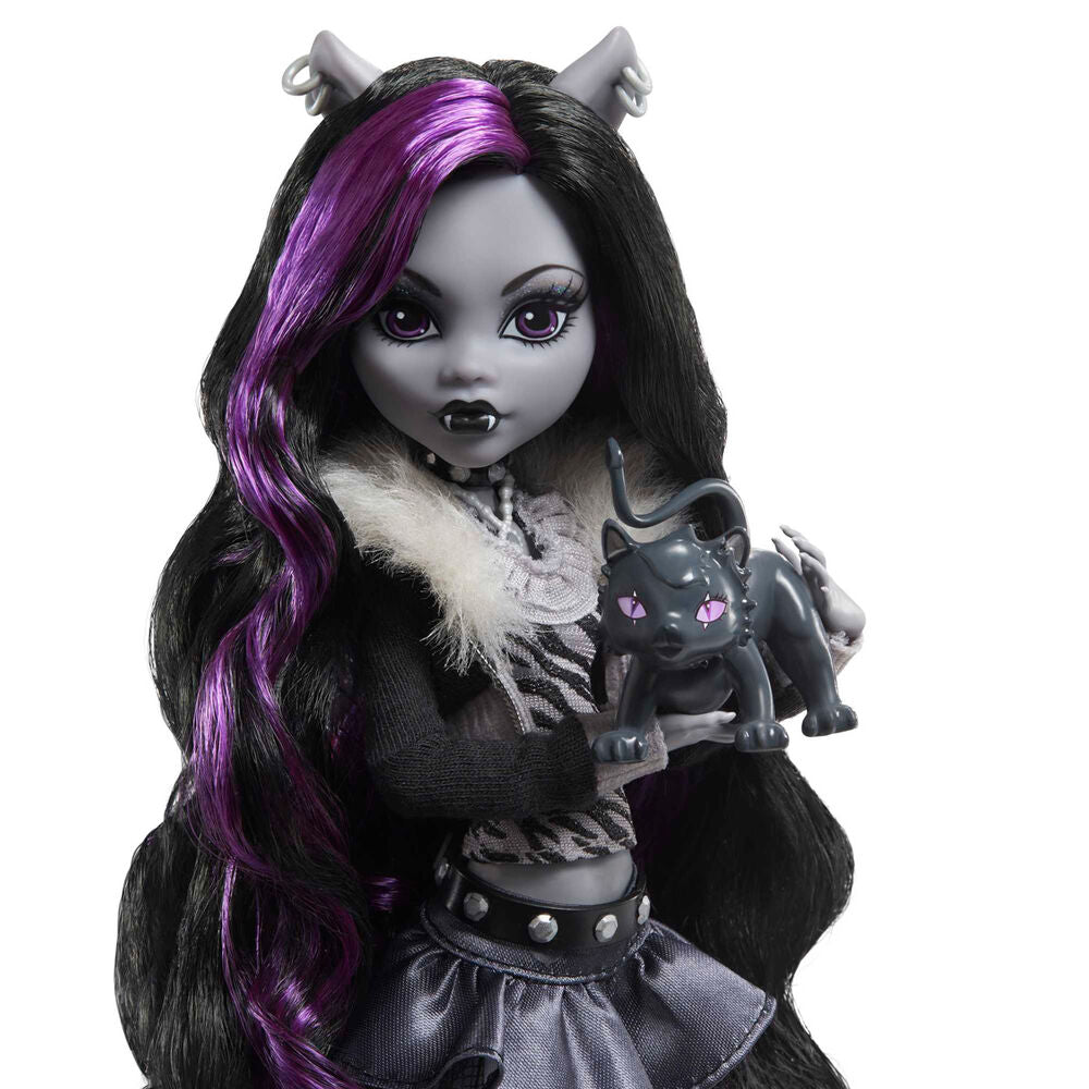 Imagen 5 - Muñeca Clawdeen Wolf Reel Drama Monster High