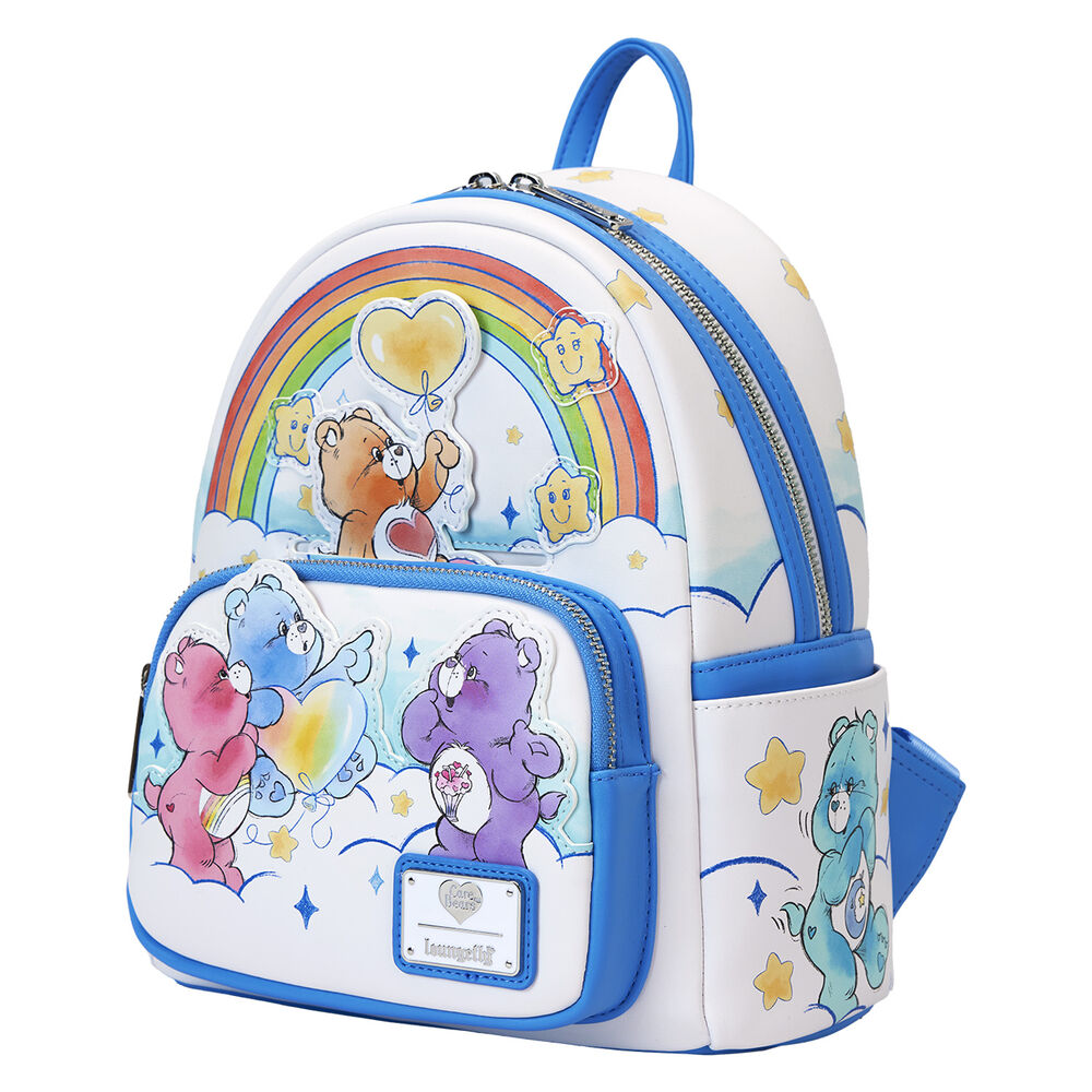 Imagen de Mochila Rainbow Osos Amorosos Loungefly 26Cm parte de nuestra colección en Espadas y más, sitio oficial.