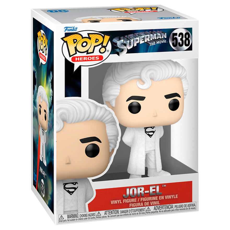 Imagen de Figura Pop Dc Comics Superman The Movie Jor-El 1978 parte de nuestra colección en Espadas y más, sitio oficial.