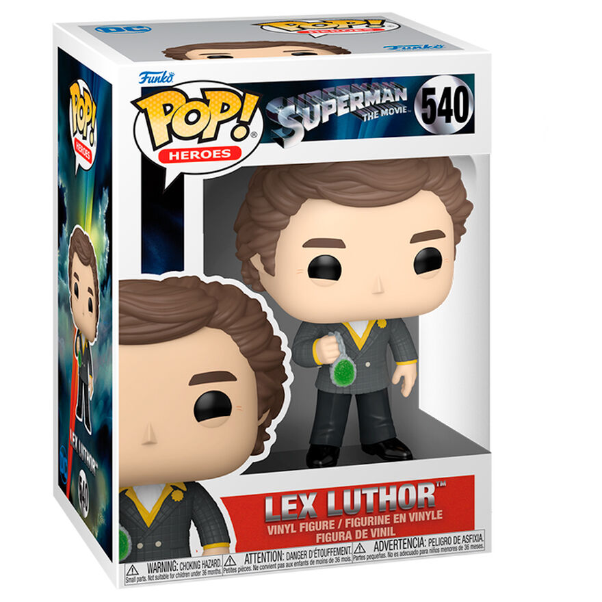 Imagen de Figura Pop Dc Comics Superman The Movie Lex Luthor 1979 parte de nuestra colección en Espadas y más, sitio oficial.