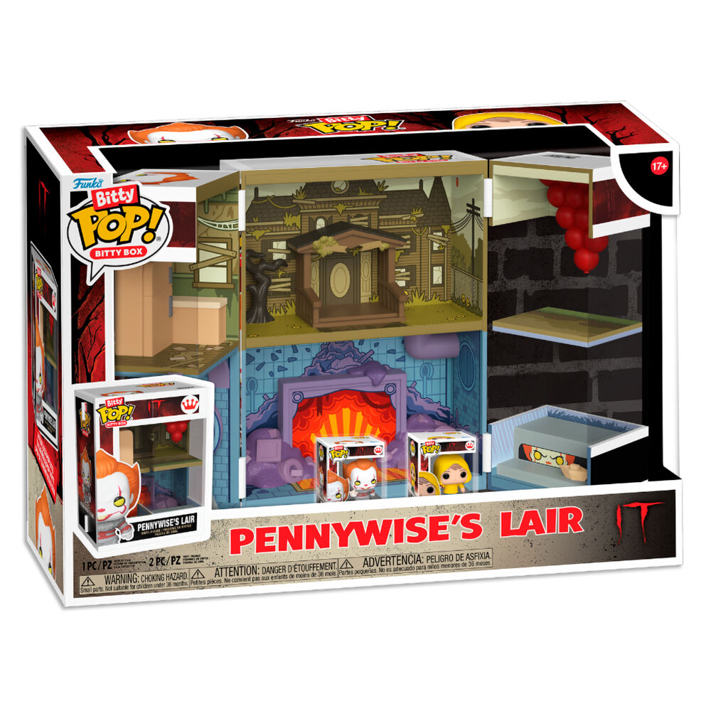Imagen 2 - Figura Bitty Pop Boxes It Pennywise's Lair