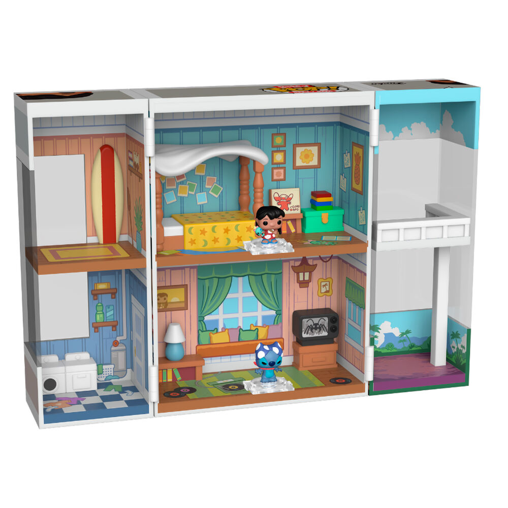 Imagen 1 - Figura Bitty Pop Boxes Disney Stitch Lilo's Home