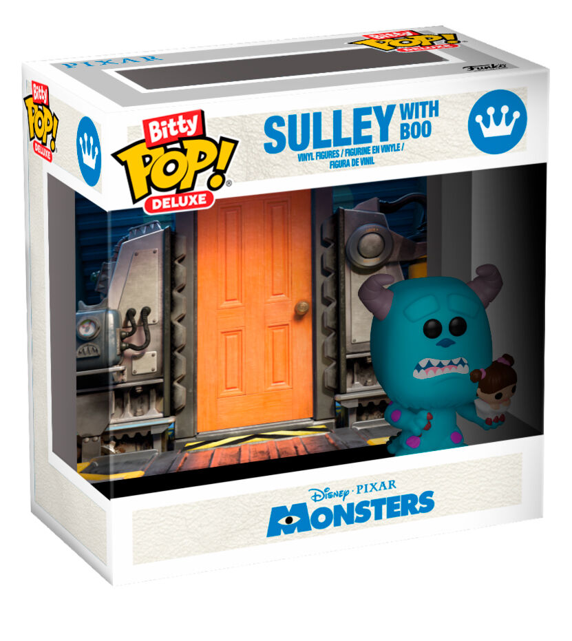 Imagen 2 - Figura Bitty Pop Deluxe Disney Pixar Monsters Inc. Sulley With Boo