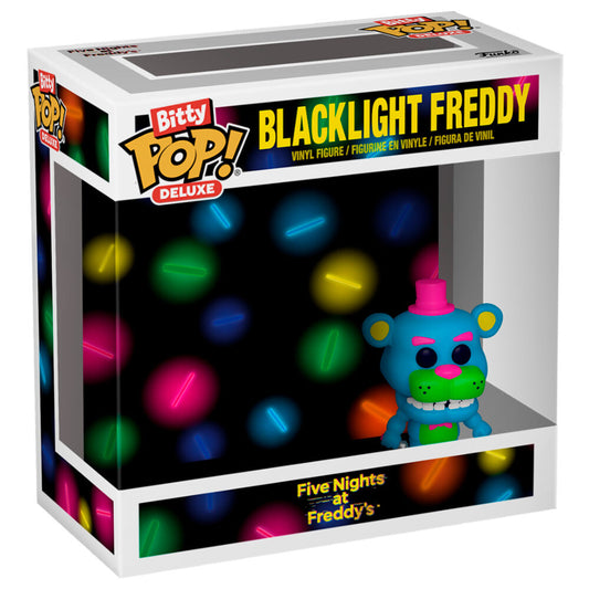Imagen 1 - Figura Bitty Pop Deluxe Five Night's At Freddy's Blacklight Freddy