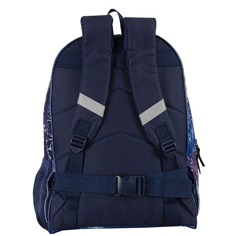 Imagen de Mochila Frosted Frozen Disney 42 Adaptable parte de nuestra colección en Espadas y más, sitio oficial.