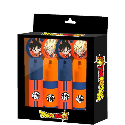Imagen 1 - Blister 4 Subrayadores Dragon Ball Super