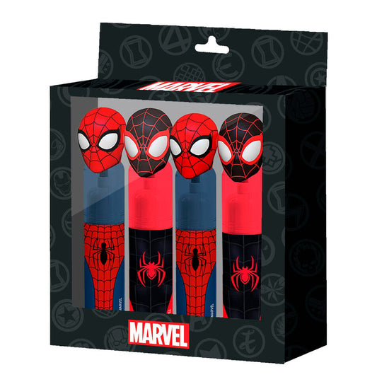 Imagen 1 - Blister 4 Subrayadores Spiderman Marvel