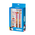 Imagen 1 - Blister Boligrafo + Lapiz + 4 Gomas Mickey & Minnie Disney