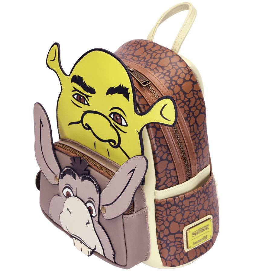 Imagen de Mochila Shrek & Donkey Shrek Loungefly 31Cm parte de nuestra colección en Espadas y más, sitio oficial.