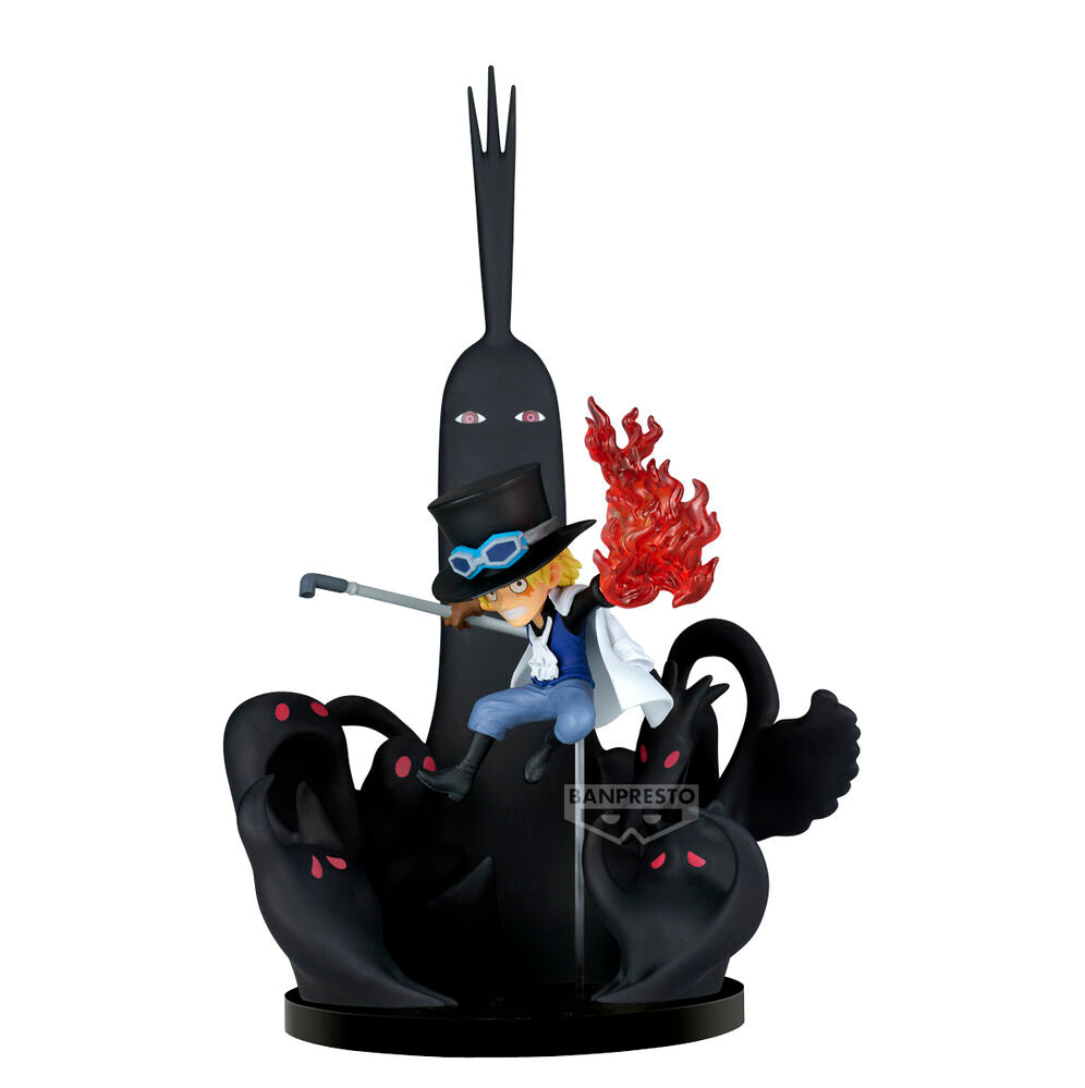 Imagen 1 - Figura World Collectable Sabo & Five Elders One Piece 14Cm