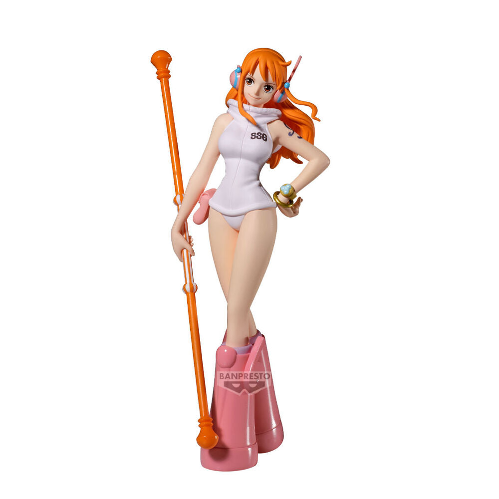 Imagen 1 - Figura Nami The Shukko One Piece 16Cm