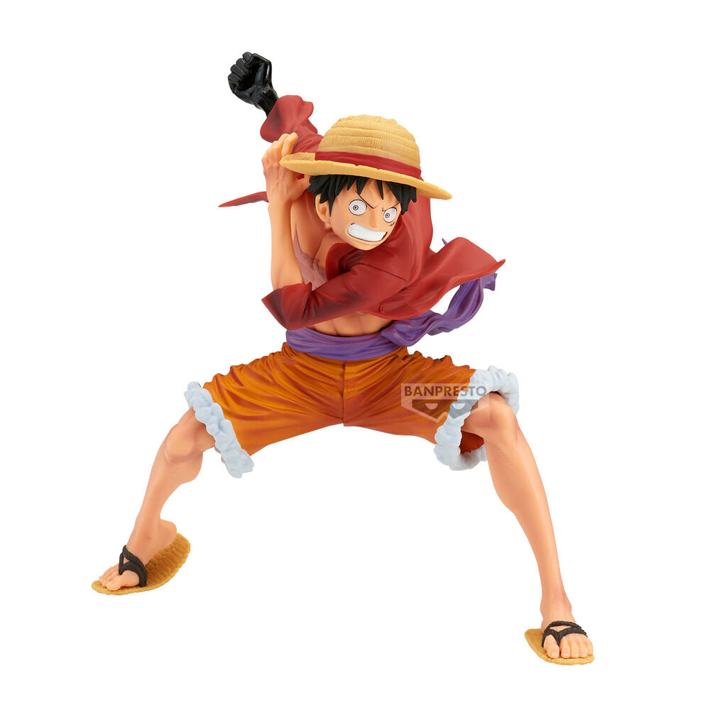 Imagen 1 - Figura Monkey D Luffy Ver.a Maximatic One Piece 21Cm