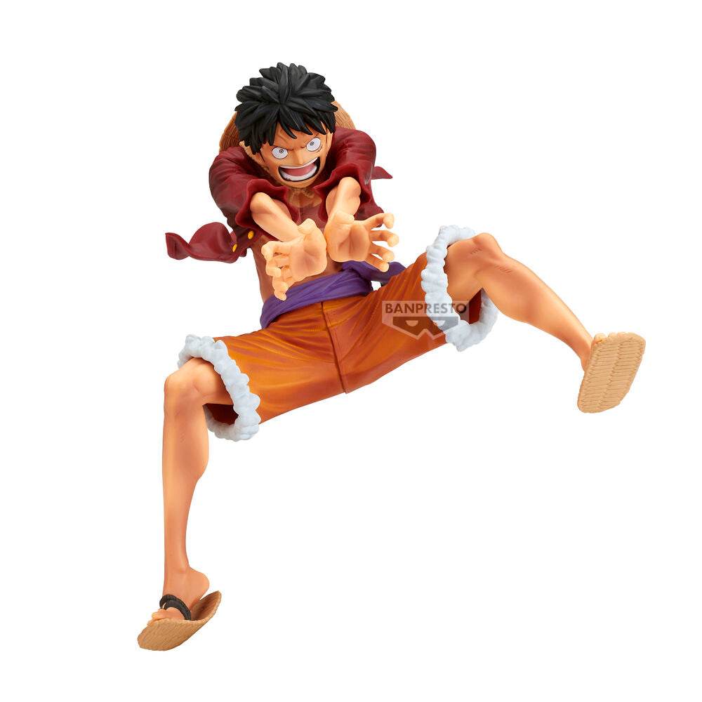Imagen 1 - Figura Monkey D Luffy Ver.b Maximatic One Piece 21Cm