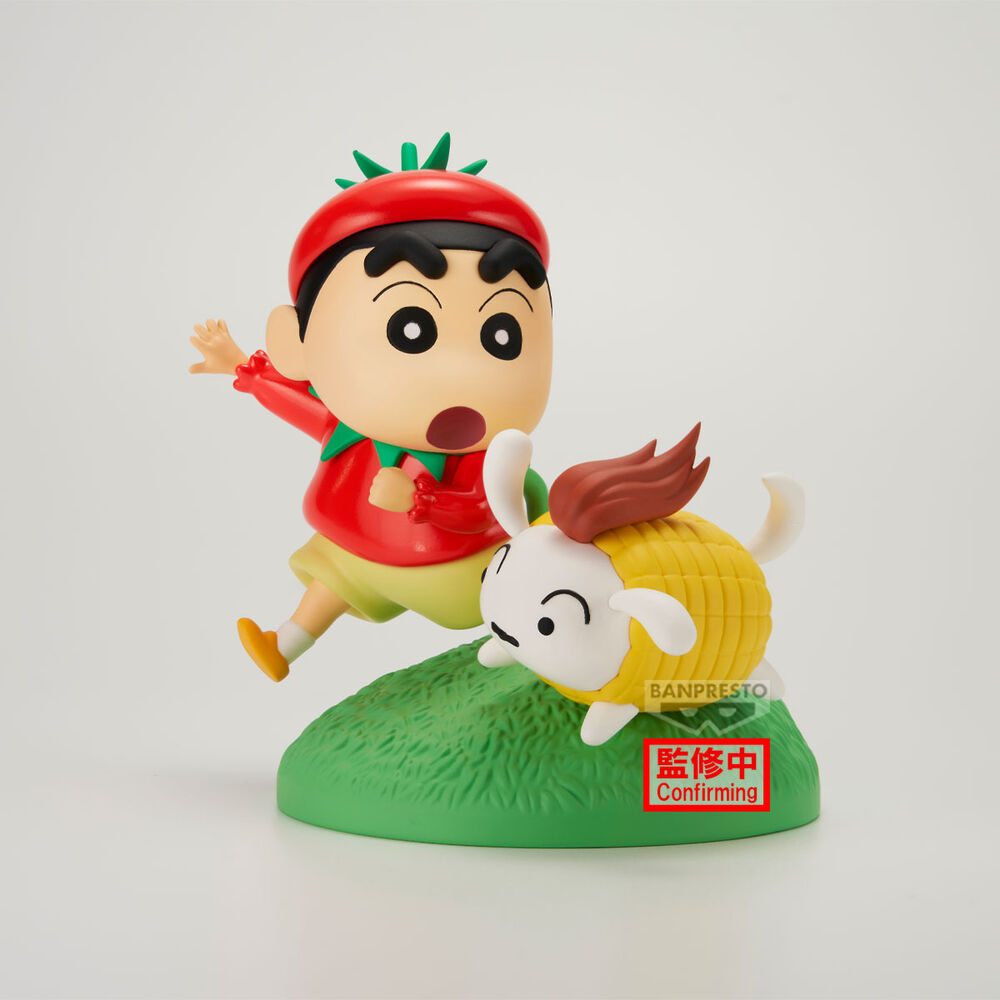 Imagen 2 - Figura Shinnosuke Vegetable Costume Crayon Shinchan 10Cm