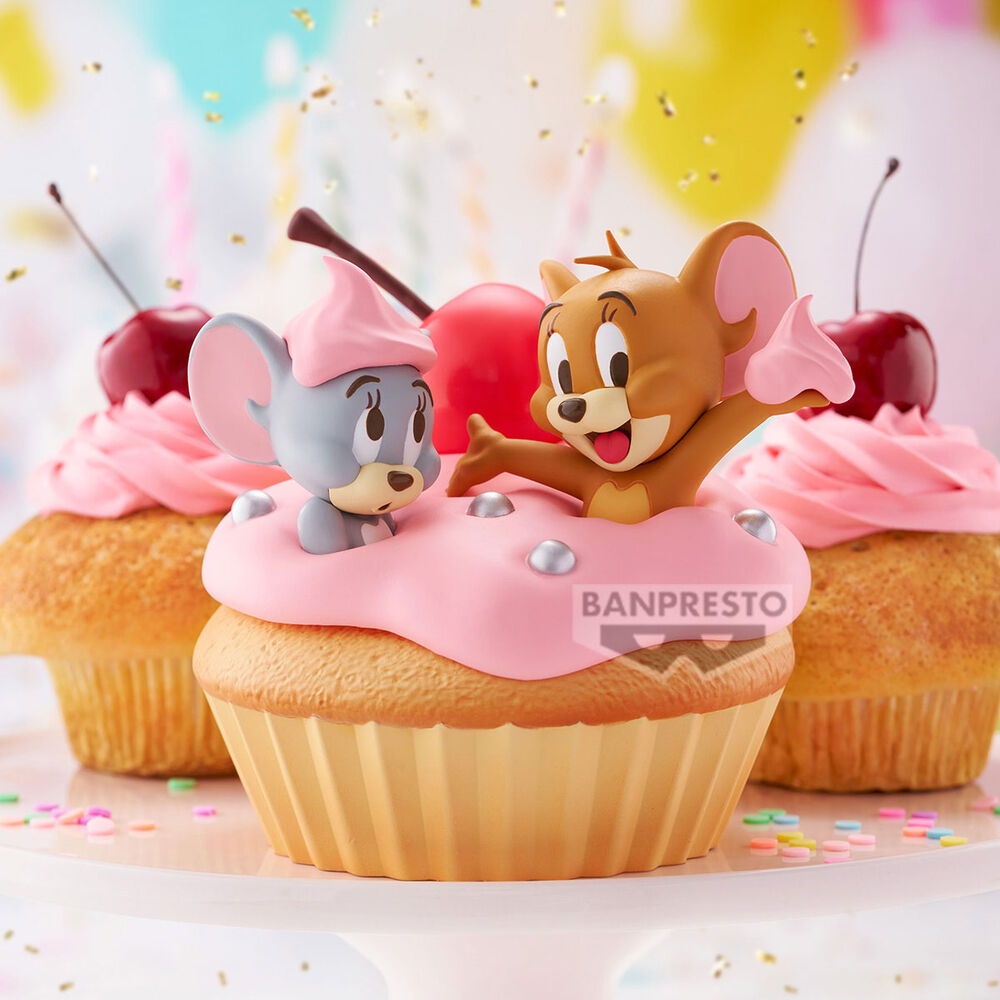 Imagen 2 - Figura Jerry & Tuffy Big Soft Vinyl Tom & Jerry 11Cm