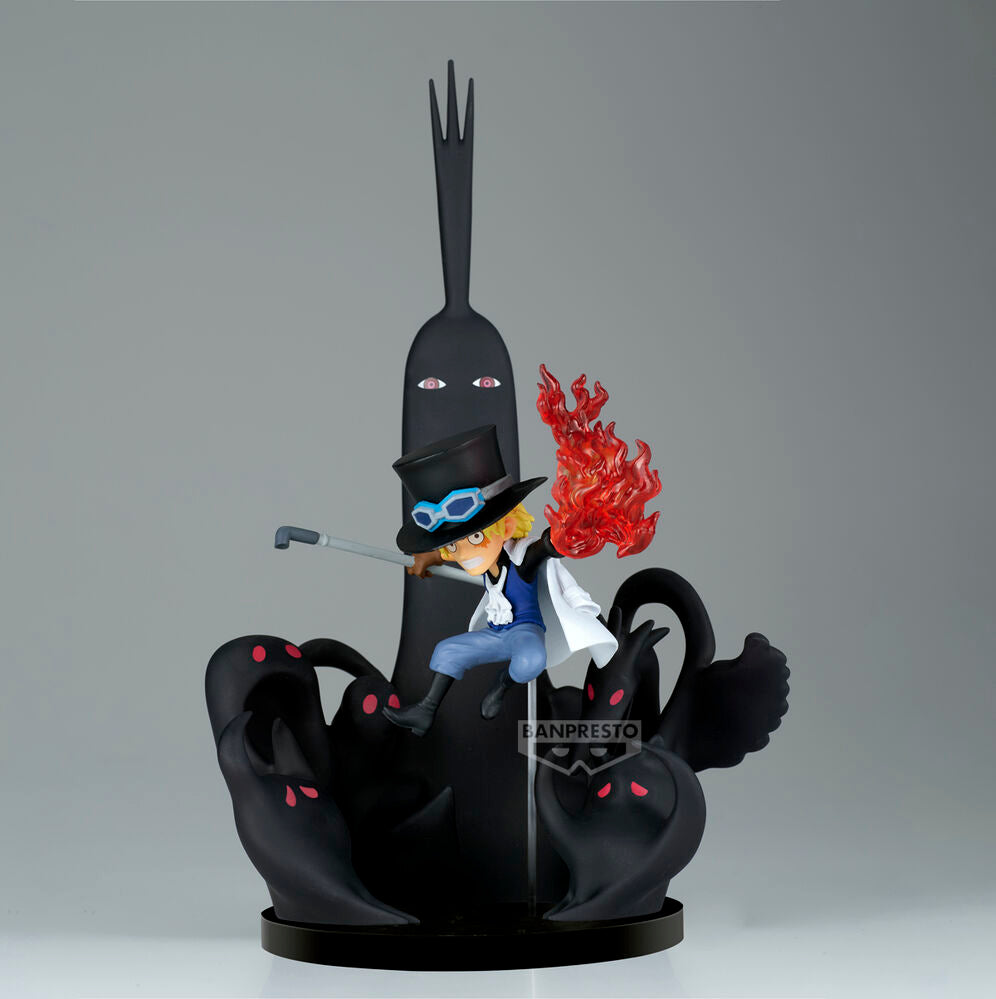 Imagen 2 - Figura World Collectable Sabo & Five Elders One Piece 14Cm