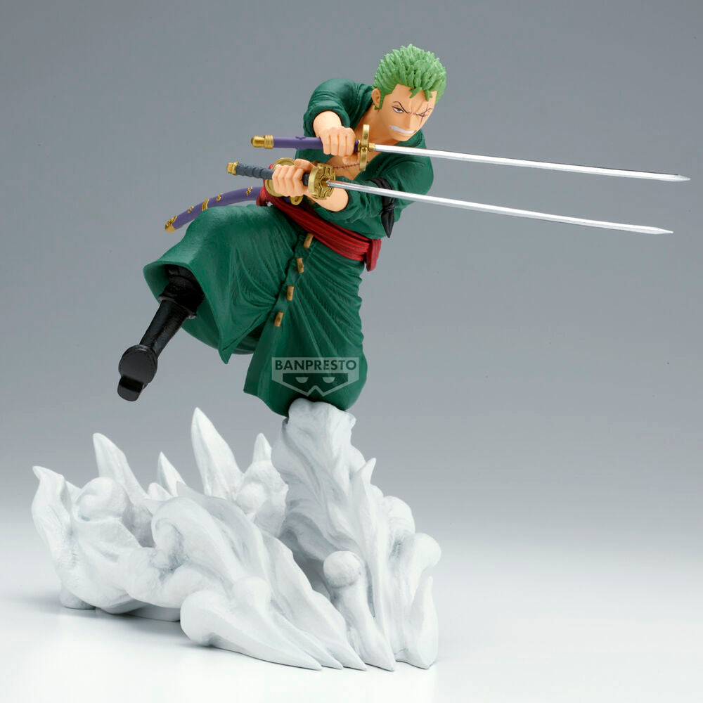 Imagen 2 - Figura Roronoa Zoro Senkozekkei One Piece 15Cm