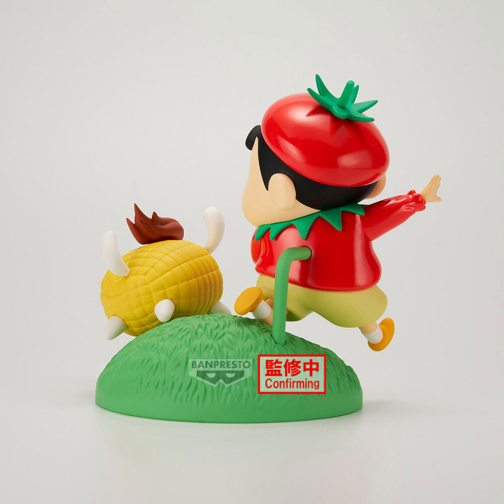 Imagen 4 - Figura Shinnosuke Vegetable Costume Crayon Shinchan 10Cm