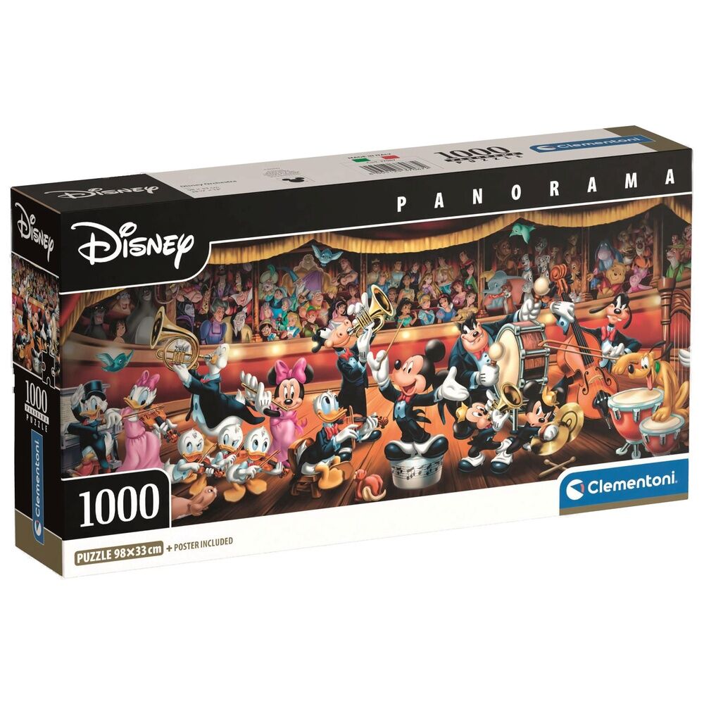 Imagen 1 - Puzzle Panorama Orquesta Disney 1000Pzs