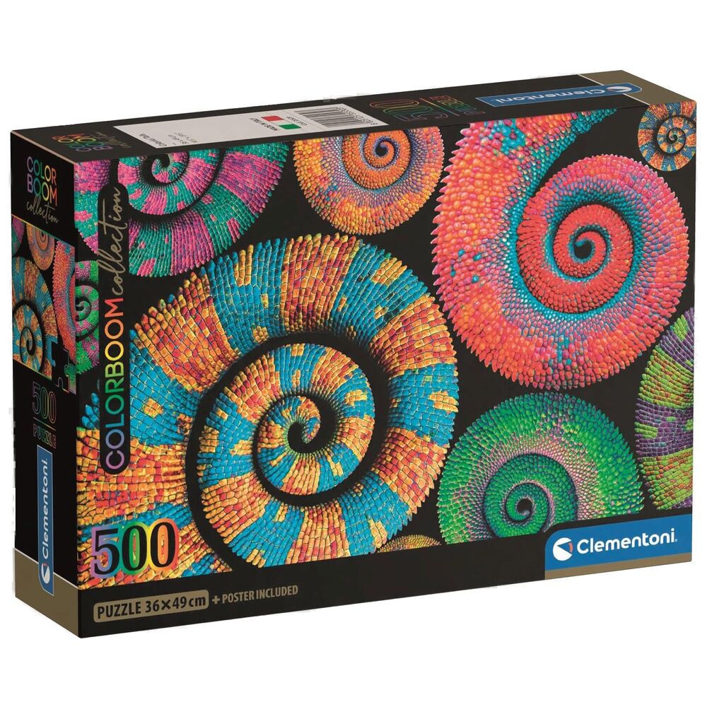 Imagen 1 - Puzzle Curly Tails Color Boom 500Pzs