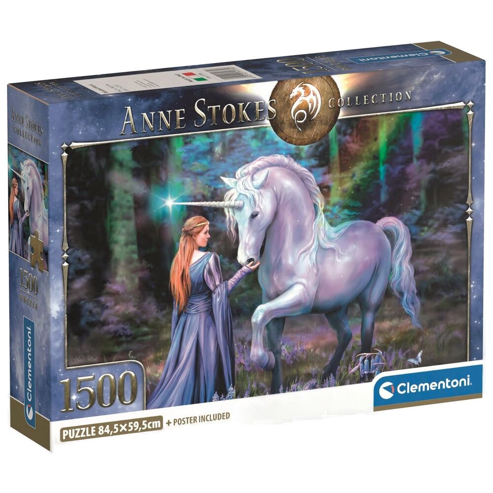 Imagen 1 - Puzzle Bluebell Wood Anne Stokes 1500Pzs