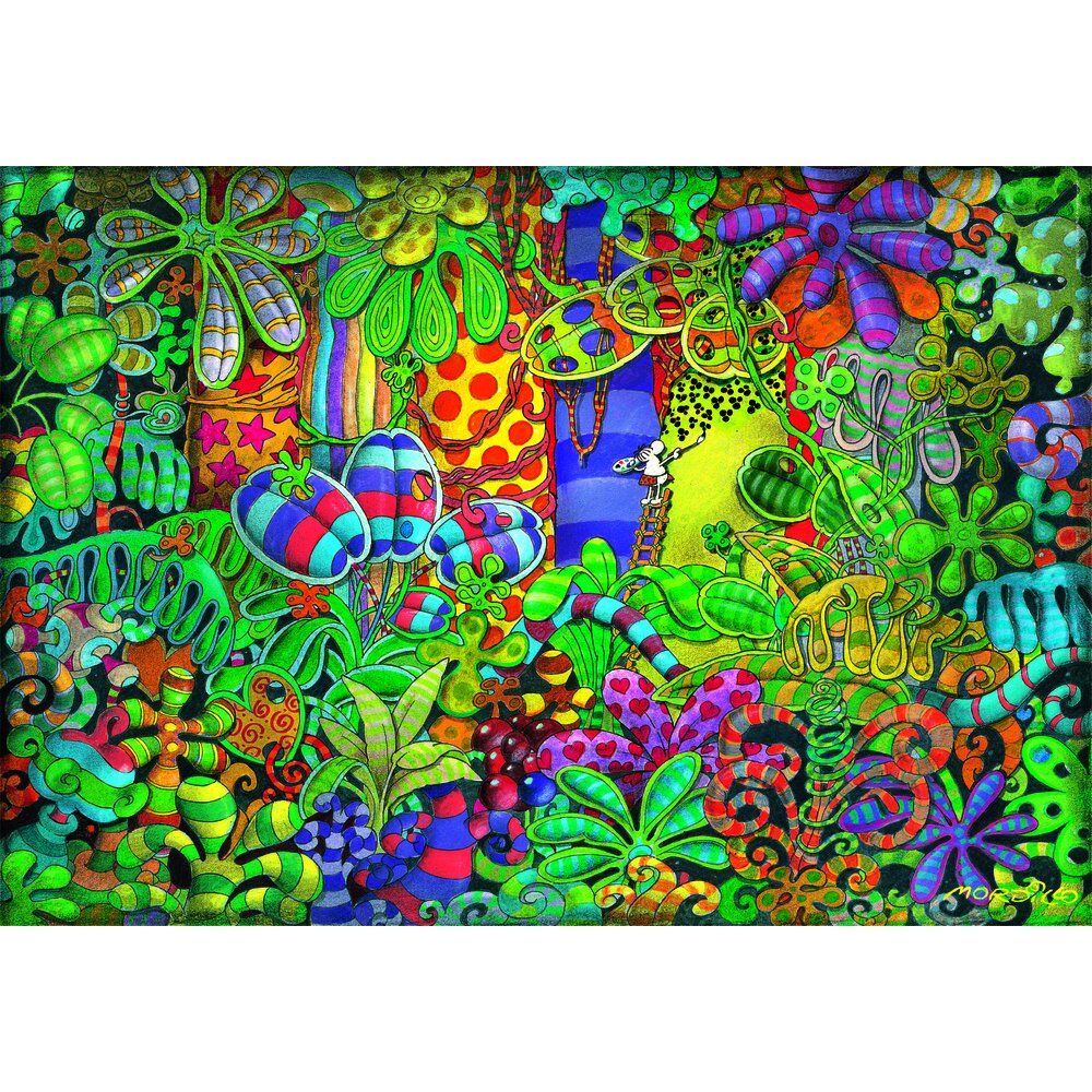 Imagen 2 - Puzzle The Painter Mordillo 1500Pzs