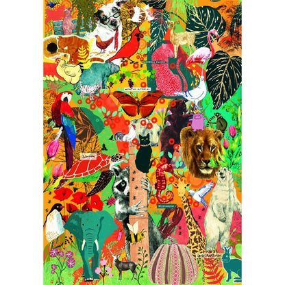 Imagen 1 - Puzzle Animal Botanics Speciali Noli 1000Pzs