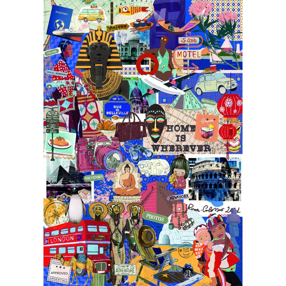 Imagen 1 - Puzzle Travel Cultures Speciali Noli 1000Pzs