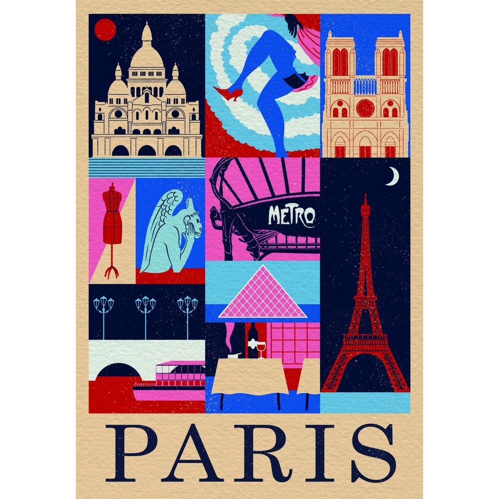 Imagen 1 - Puzzle Paris Style In The City 1000Pzs