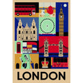 Imagen 1 - Puzzle Londres Style In The City 1000Pzs