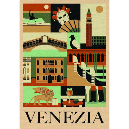 Imagen 1 - Puzzle Venecia Style In The City 1000Pzs