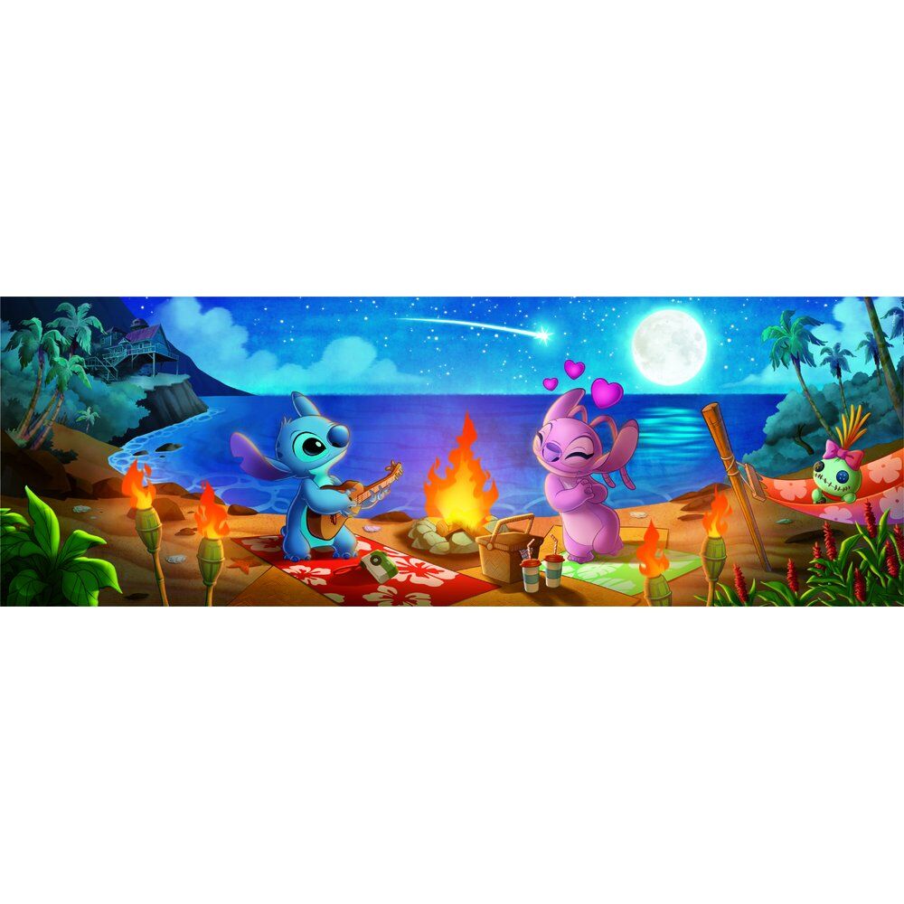 Imagen 2 - Puzzle Panorama Stitch Disney 1000Pzs