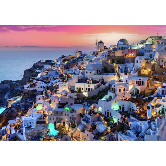 Imagen 1 - Puzzle Shades Of Santorini High Quality 1000Pzs