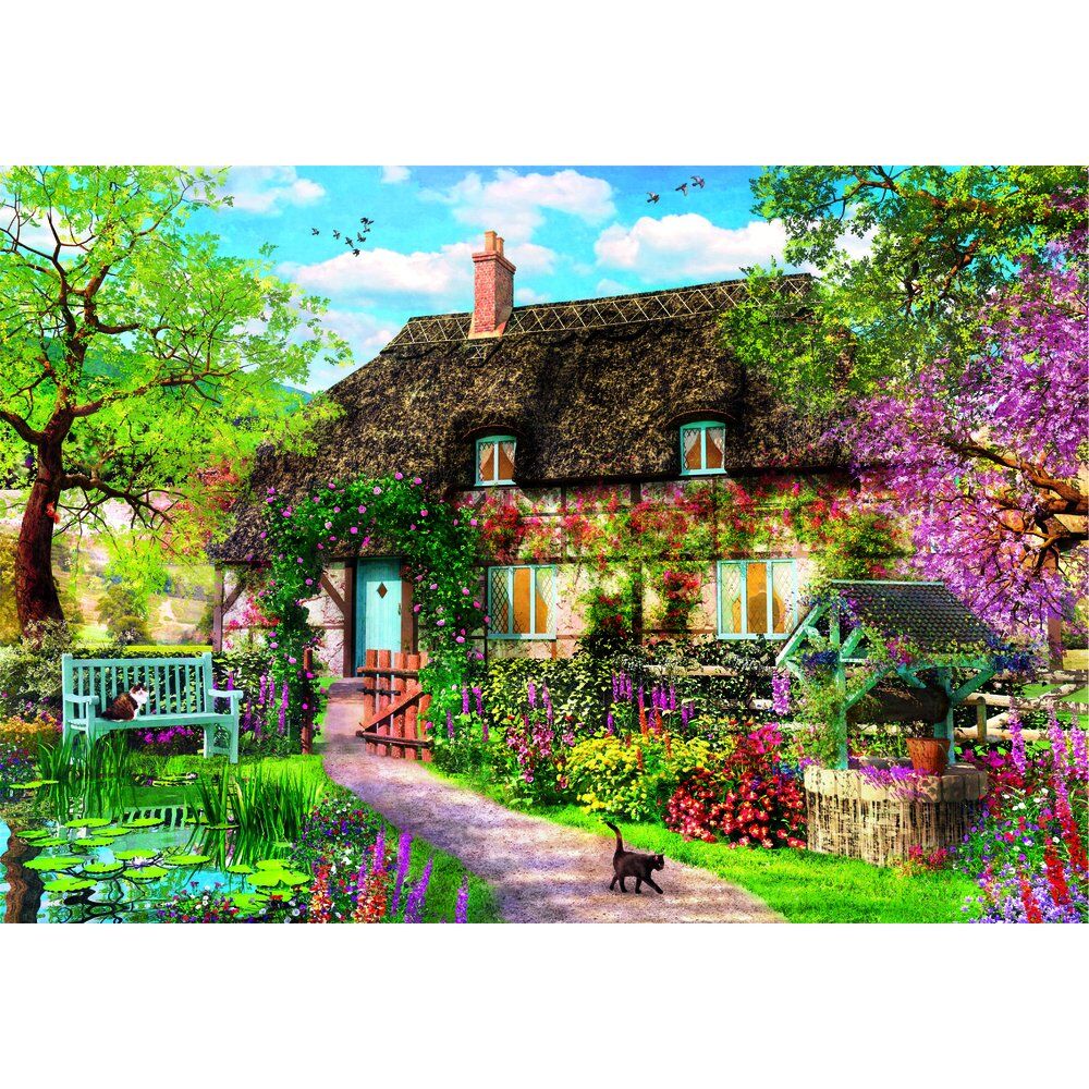Imagen 1 - Puzzle The Old Cottage High Quality 1000Pzs