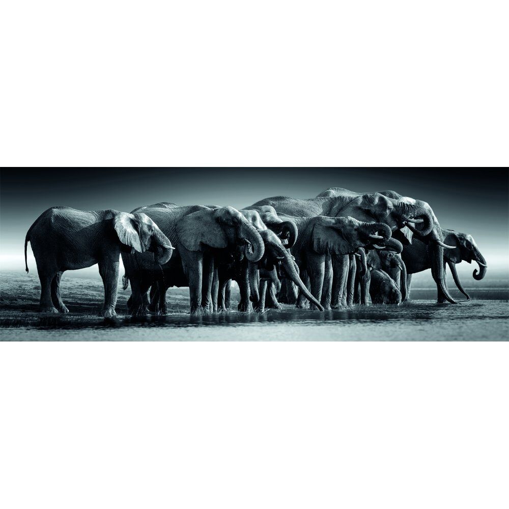 Imagen de Puzzle Panorama Herd Of Giants High Quality 1000Pzs parte de nuestra colección en Espadas y más, sitio oficial.