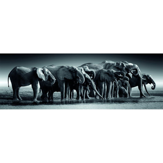 Imagen de Puzzle Panorama Herd Of Giants High Quality 1000Pzs parte de nuestra colección en Espadas y más, sitio oficial.