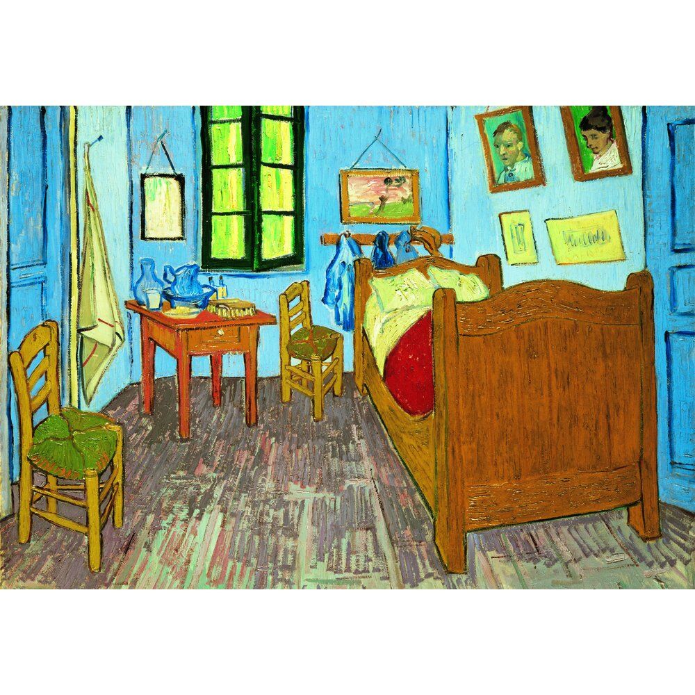 Imagen 1 - Puzzle Bedroom In Arles Van Gogh Museum 1000Pzs