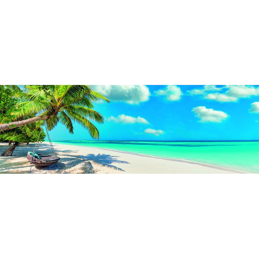 Imagen 1 - Puzzle Panorama Swinging By The Ocean High Quality 1000Pzs