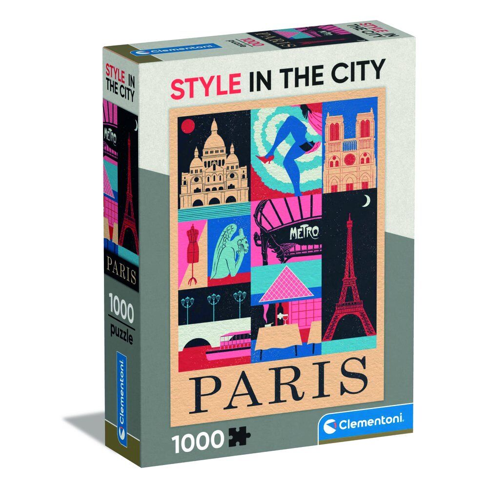 Imagen 2 - Puzzle Paris Style In The City 1000Pzs