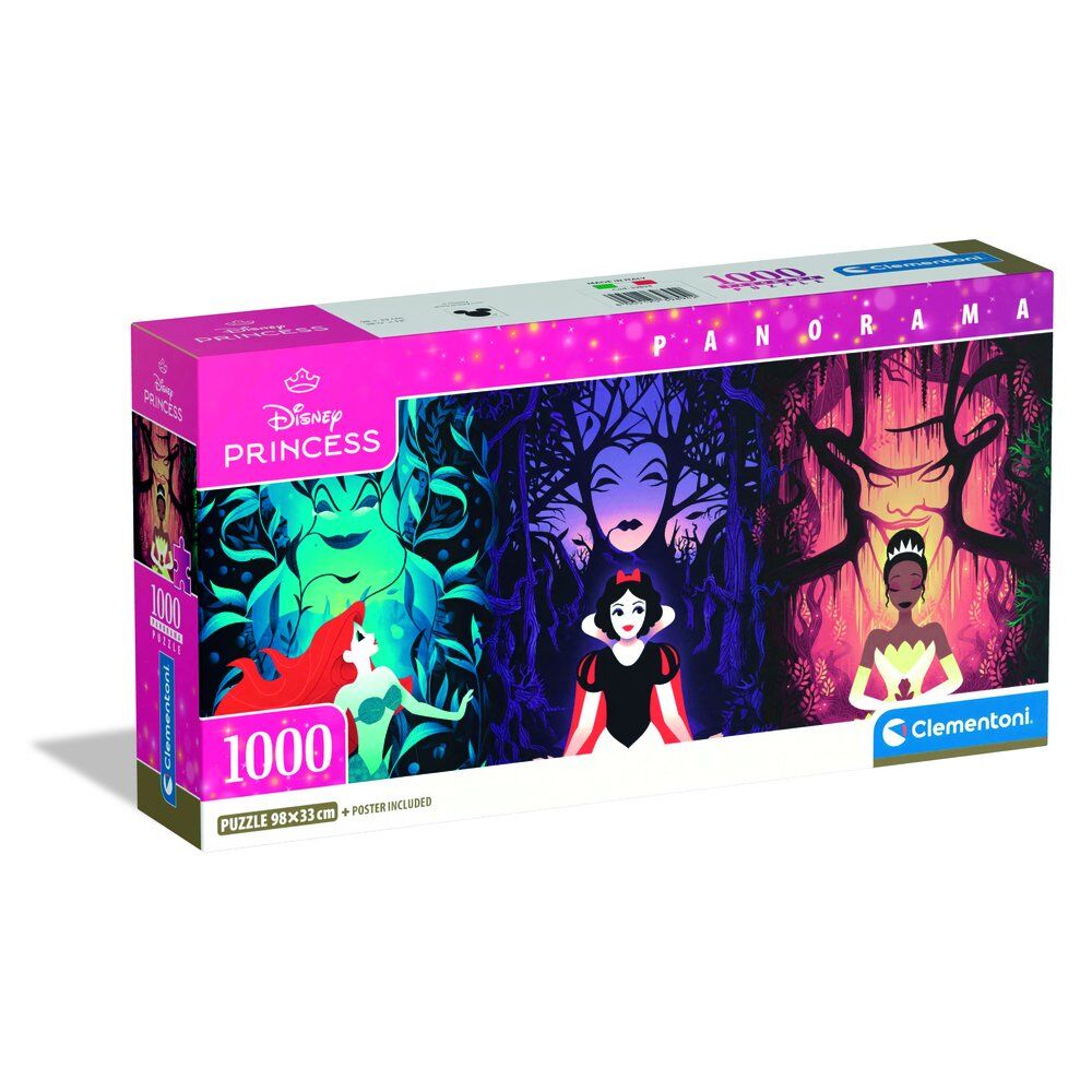 Imagen 2 - Puzzle Panorama Princesas Disney 1000Pzs