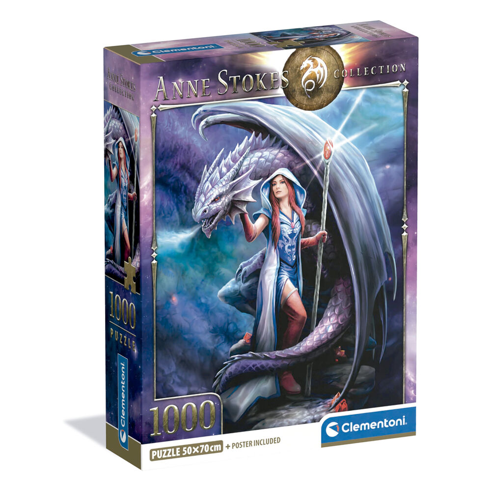 Imagen 2 - Puzzle Dragon Mage Anne Stokes 1000Pzs